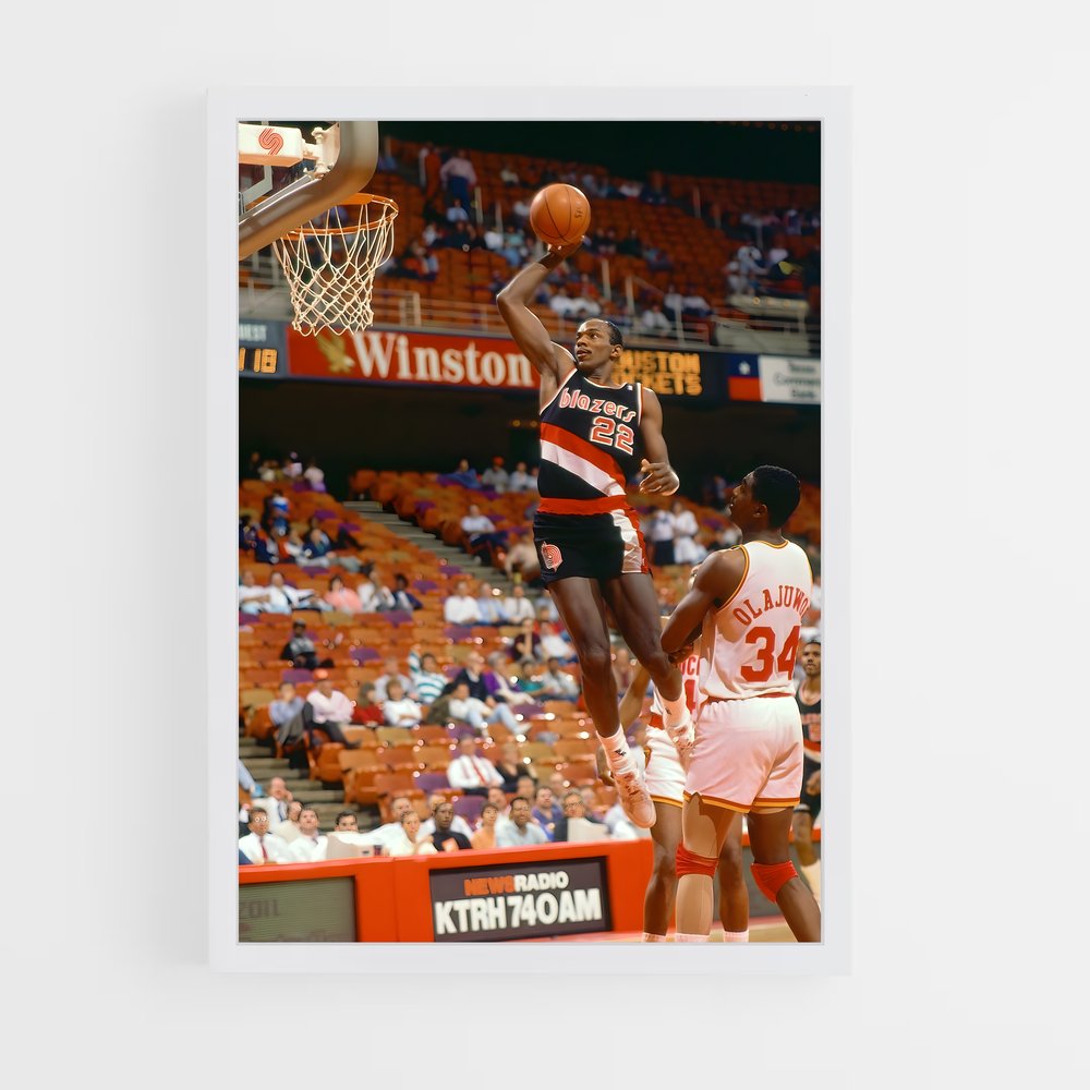 Poster Clyde the Glide – affiche Basketball (vue 3)